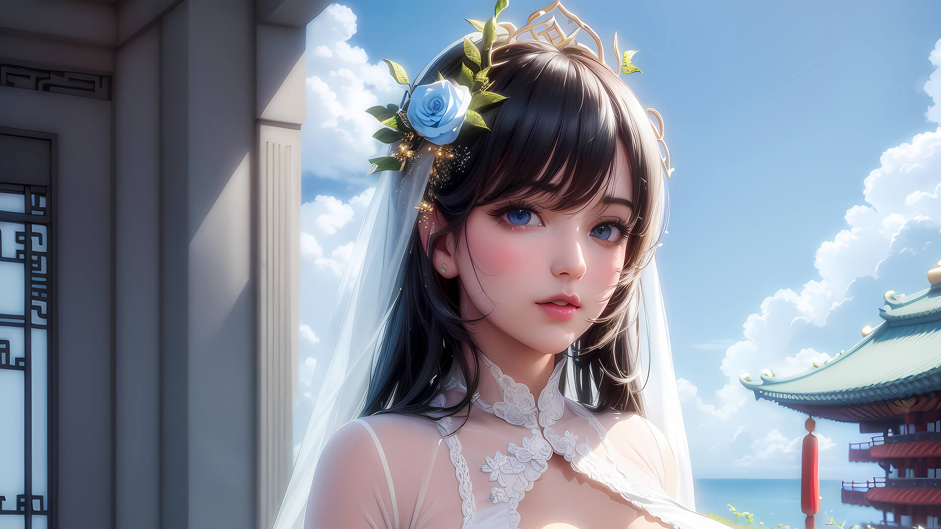 极光 电脑动漫壁纸