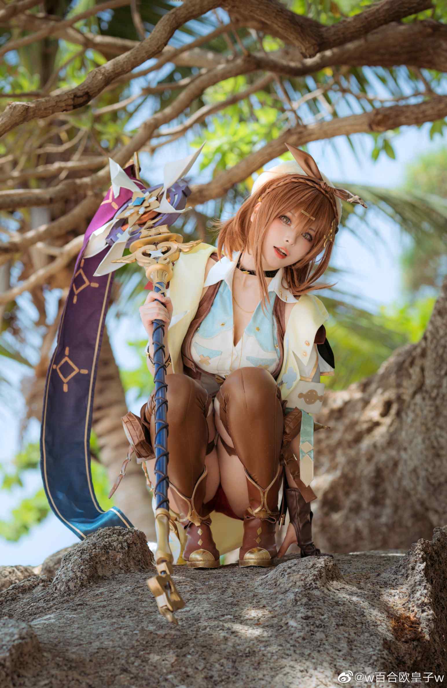 莱莎的炼金工房cos 女主莱莎