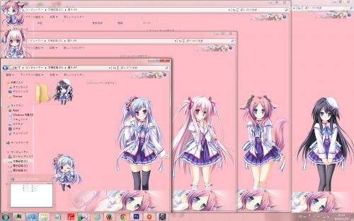 世界と世界の真ん中で win7主题