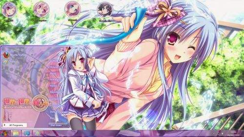 世界と世界の真ん中で win7