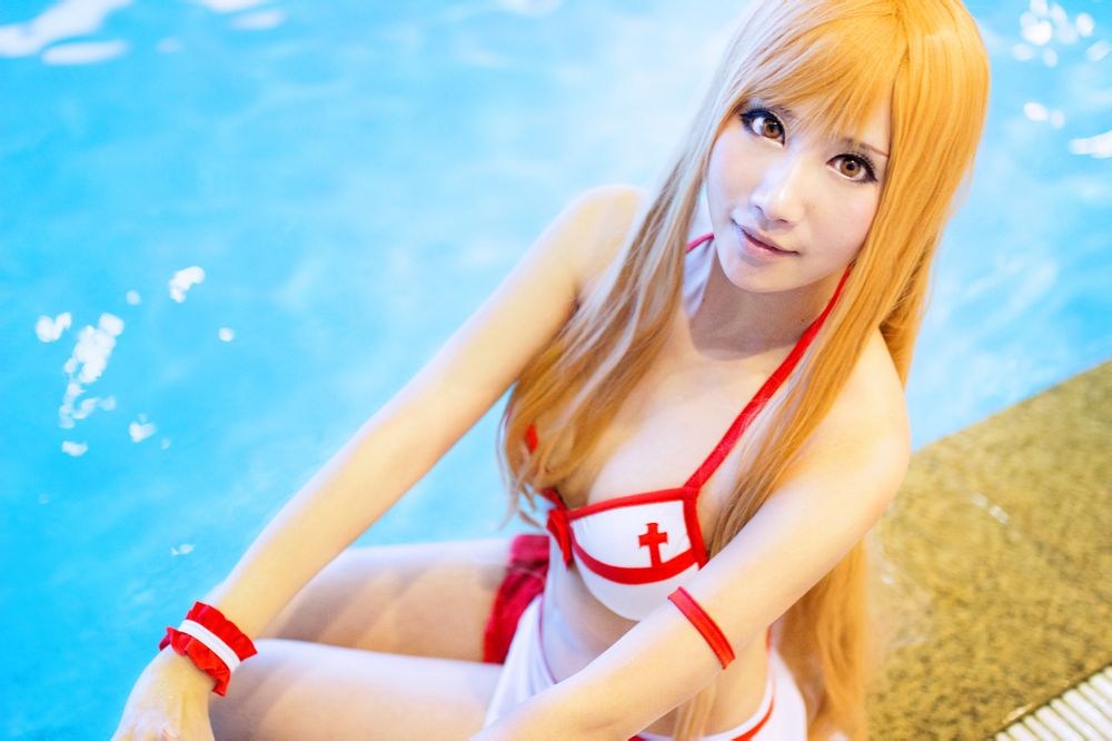 雪瞳 亚丝娜/明日奈泳装 刀剑神域