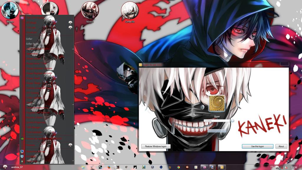 【win7主题】血腥与温柔同在~小天使金木又来了！