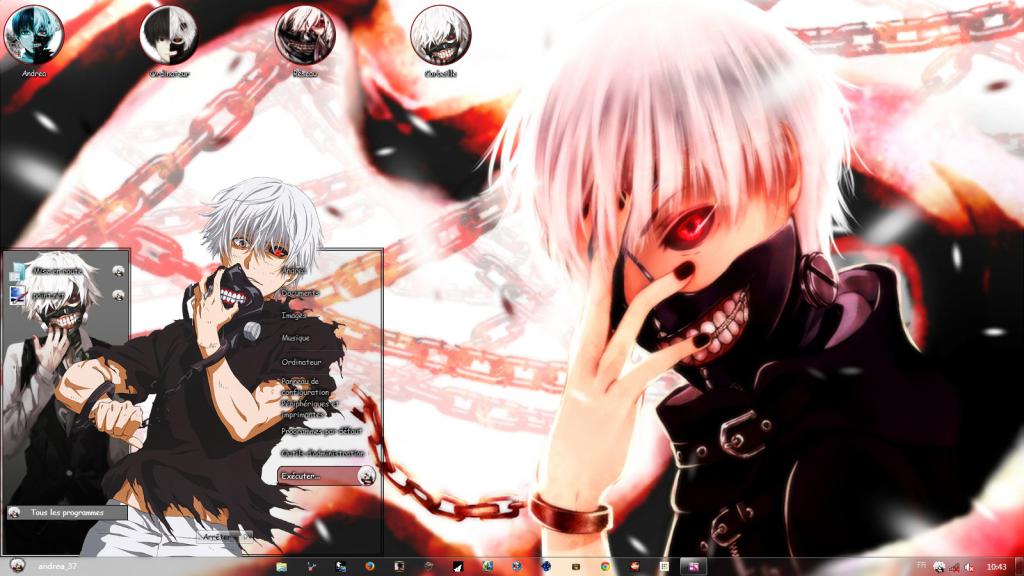 【win7主题】血腥与温柔同在~小天使金木又来了！