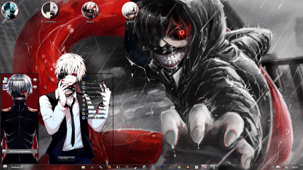 【win7主题】血腥与温柔同在~小天使金木又来了！