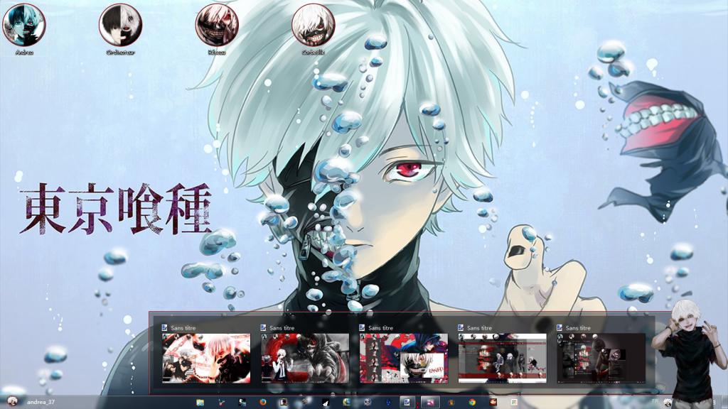 【win7主题】血腥与温柔同在~小天使金木又来了！