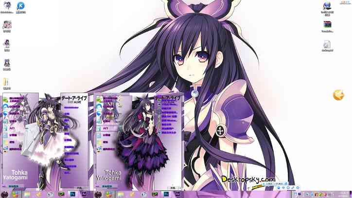 【win7主题】我们约会吧（约会大作战）十香主题