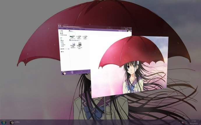 【win7主题】僵尸哪有那么萌-散华礼弥