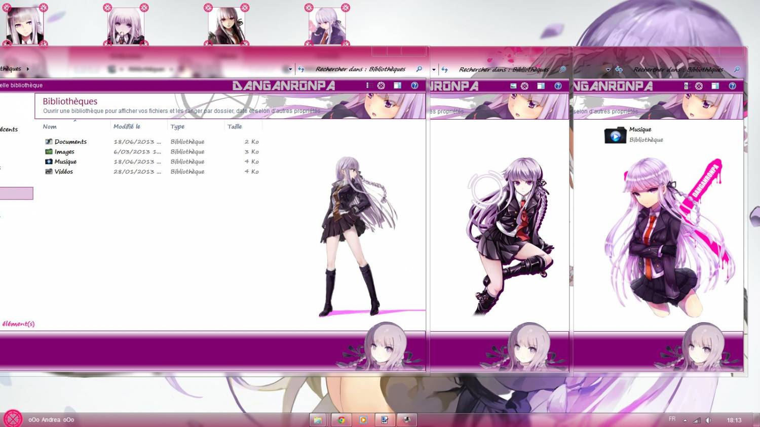 【win7主题】弹丸论破 超高校级侦探雾切响子