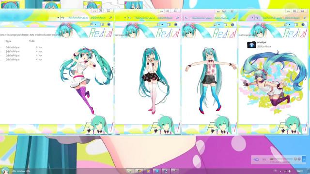 【win7主题】初音Miku“Re:Dial”
