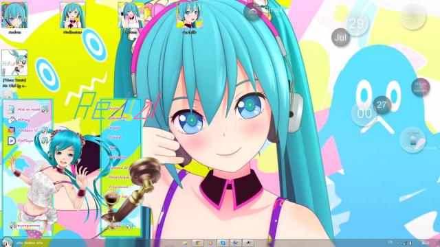 【win7主题】初音Miku“Re:Dial”