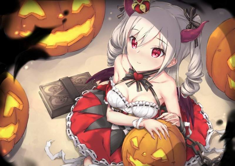 桌面壁纸万圣节绅士福利