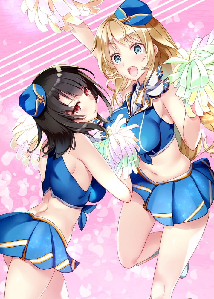 啦啦队女孩 手机壁纸 洋溢青春