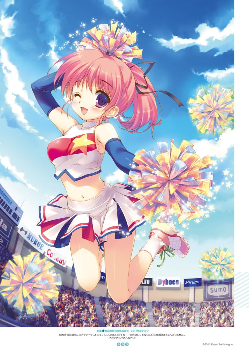 啦啦队女孩 手机壁纸 洋溢青春