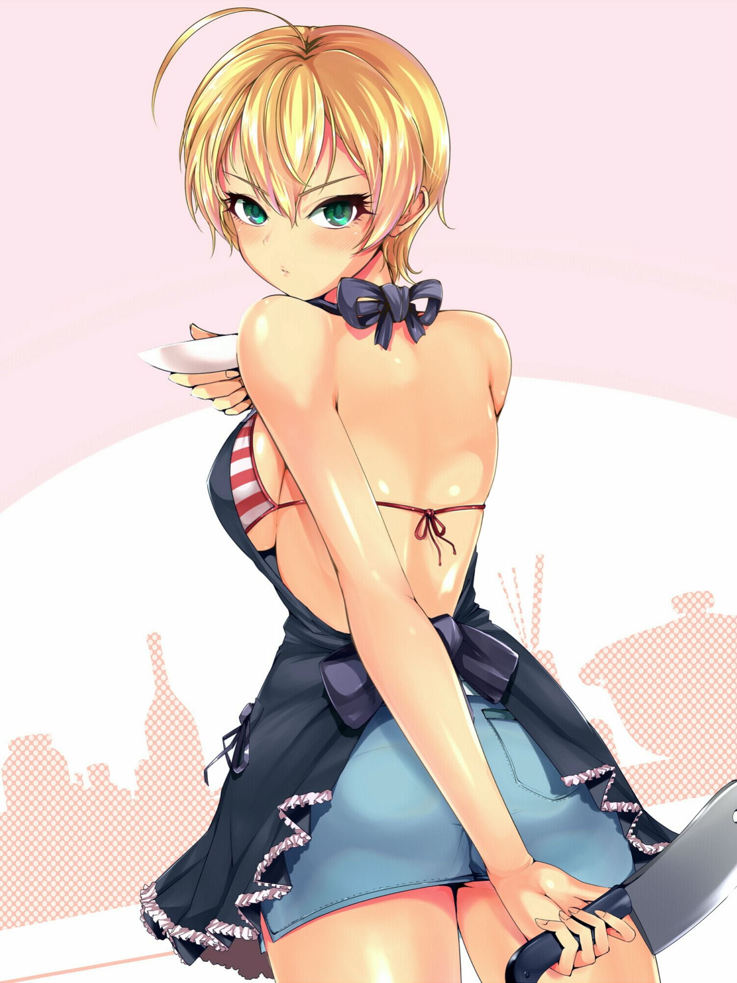 绝对领域 手机壁纸 特殊的视角