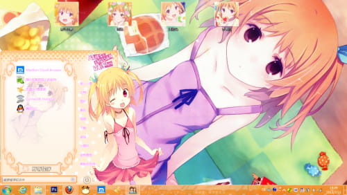 春咲千和 win7主题 我女友与青梅竹马的惨烈修罗场