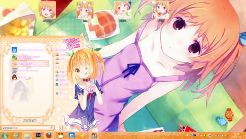 春咲千和 win7主题 我女友与青梅竹马的惨烈修罗场