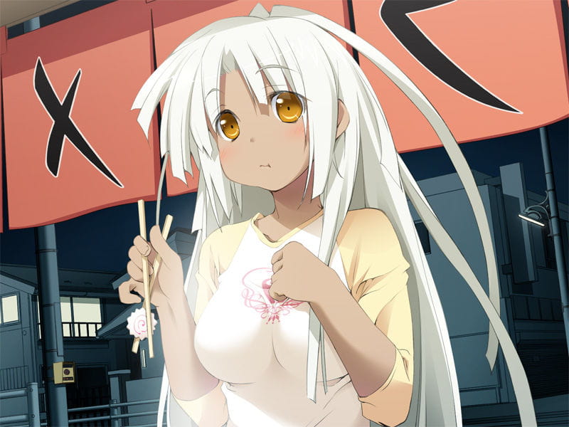 动漫里的吃货妹 桌面壁纸