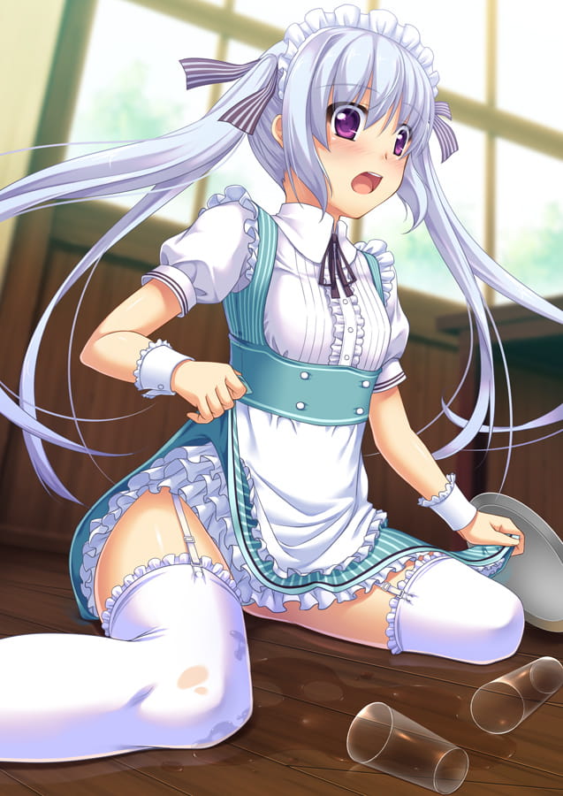 双马尾的少女哟 手机壁纸