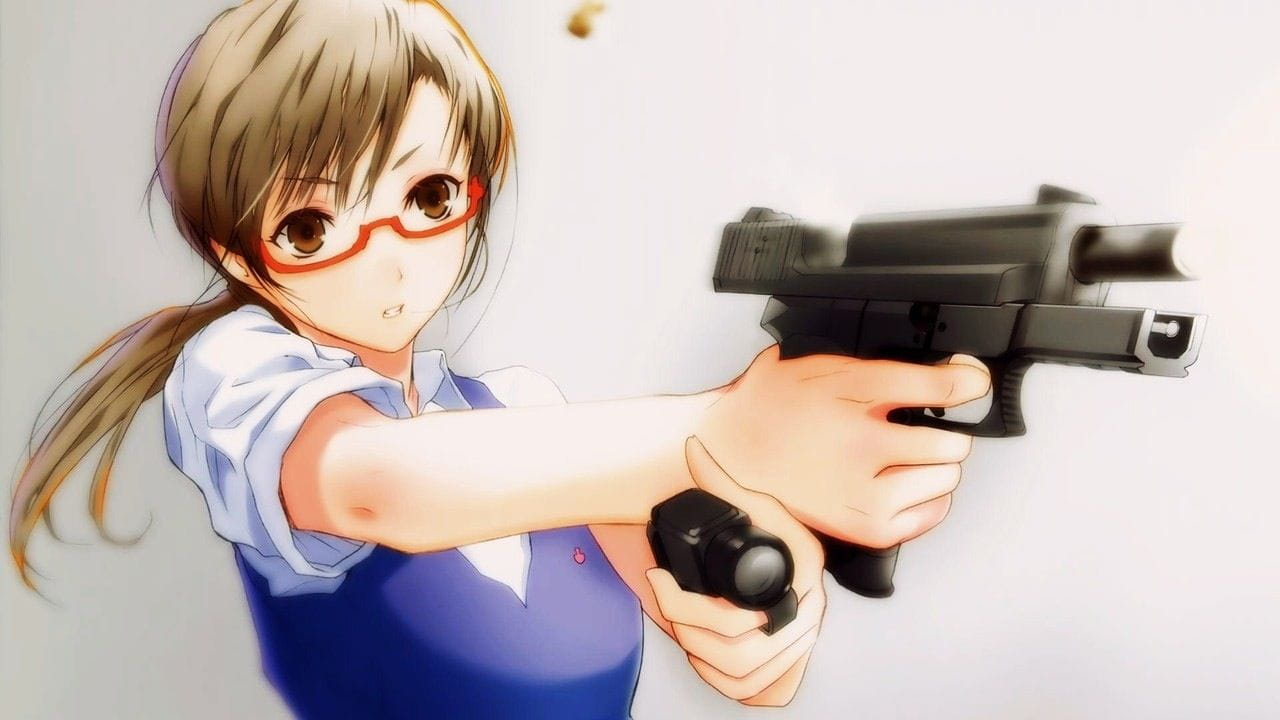 战斗性武器娘 桌面壁纸 帅气十足