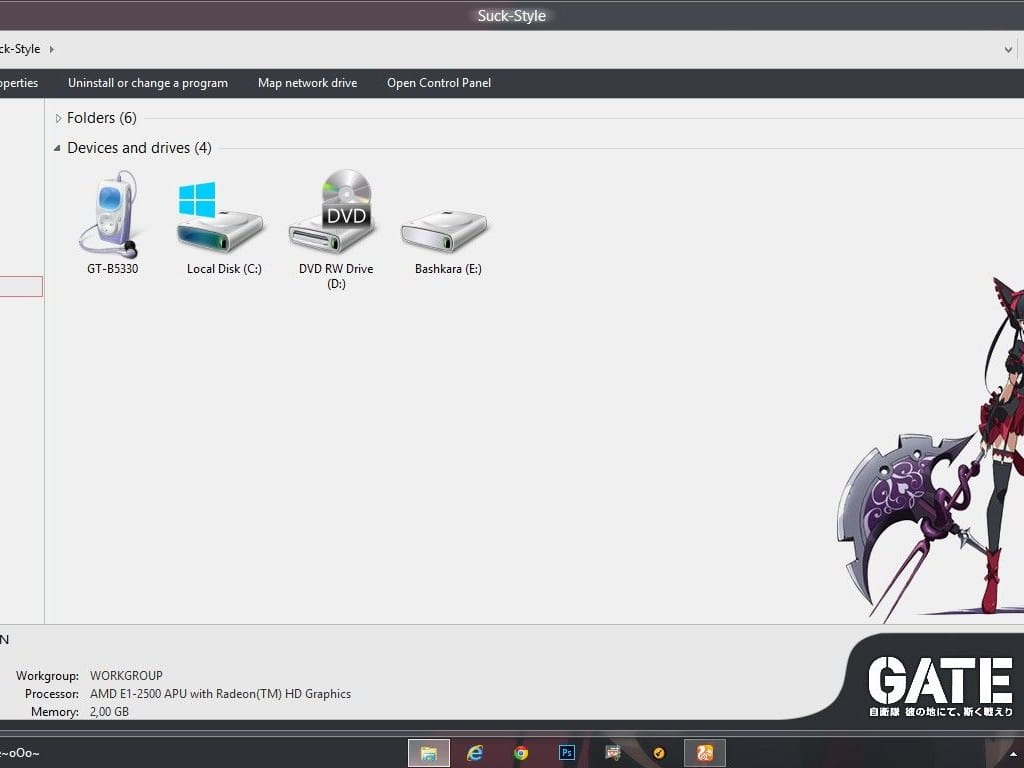 麦丘利 win8主题 奇幻自卫队