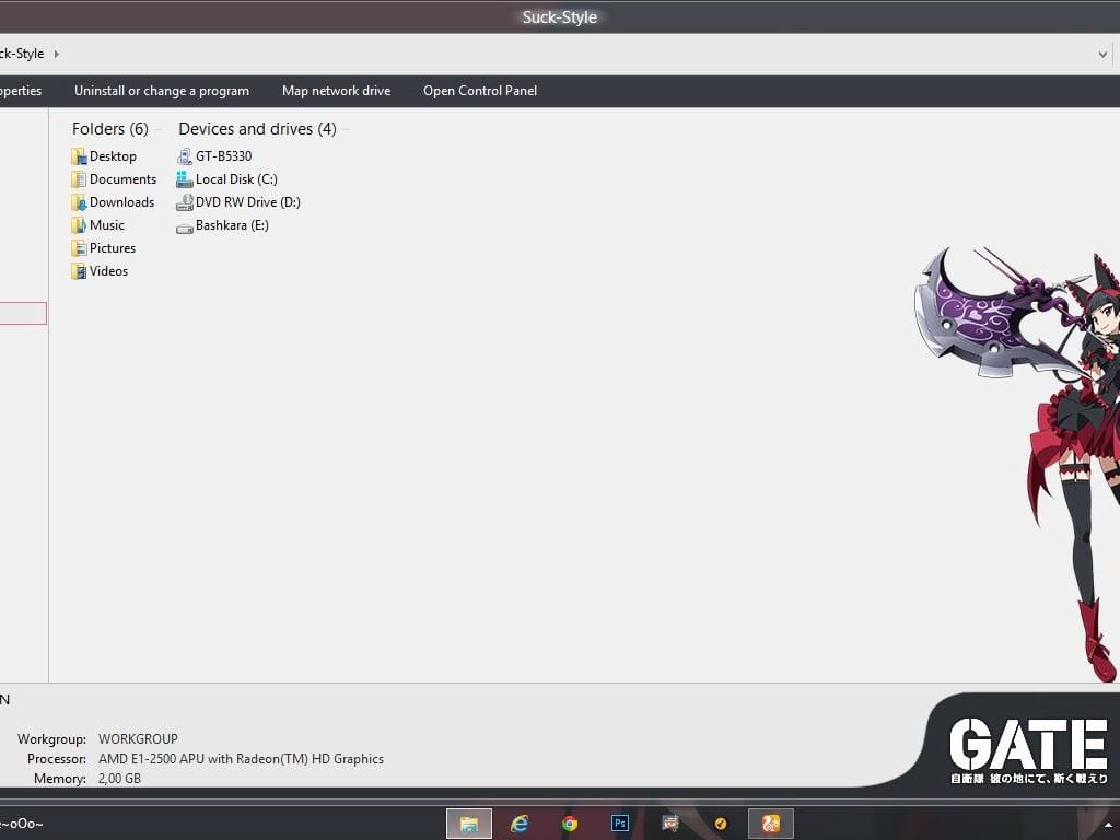 麦丘利 win8主题 奇幻自卫队