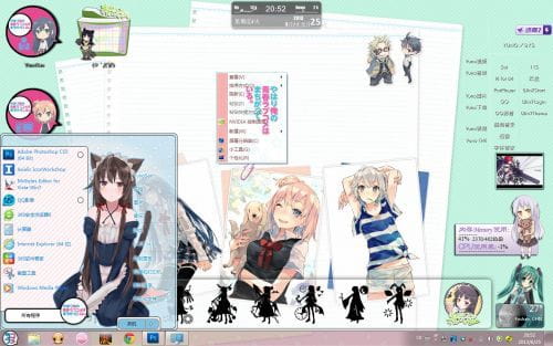 我的青春恋爱物语果然有问题 win7主题