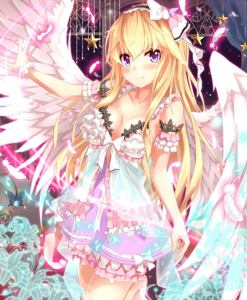 低调的奢华：金发美少女 手机壁纸