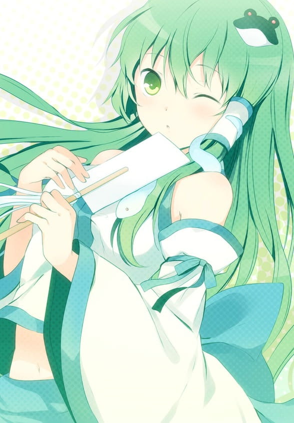 【壁纸】东方project 东风谷早苗手机壁纸分享