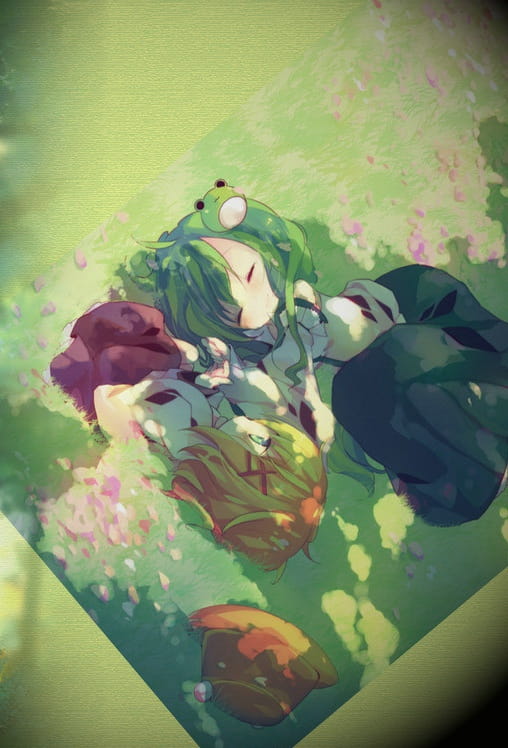 【壁纸】东方project 东风谷早苗手机壁纸分享