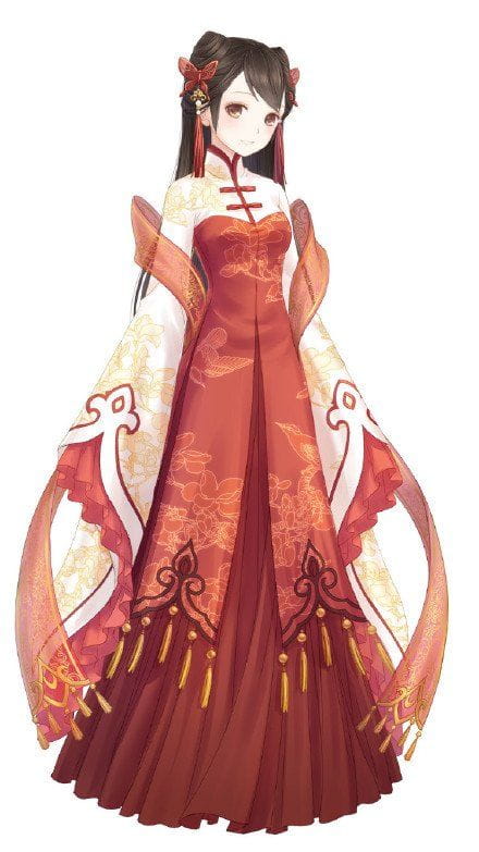 【手机壁纸】中国古典嫁衣 三生有幸爱上你，一