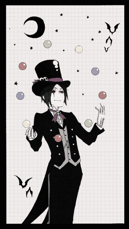 【手机壁纸】深色系黑执事，请让我留在您的身