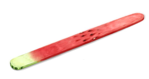 【手机壁纸】夏天一定要吃 西瓜冰棍和美少女更