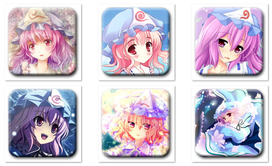 【萌娘资源】东方project萌娘资源分享 东方白玉楼