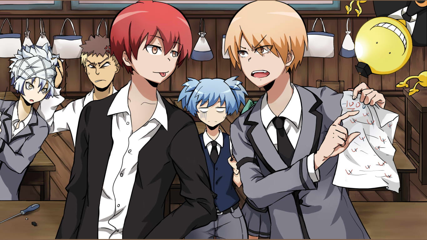 【电脑壁纸】暗杀教室，杀三三电脑壁纸