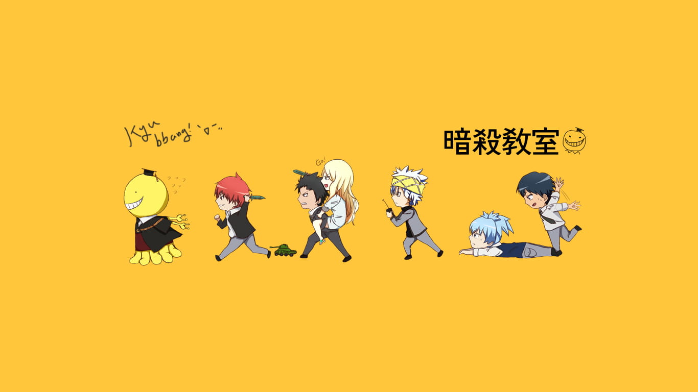 【电脑壁纸】暗杀教室，杀三三电脑壁纸