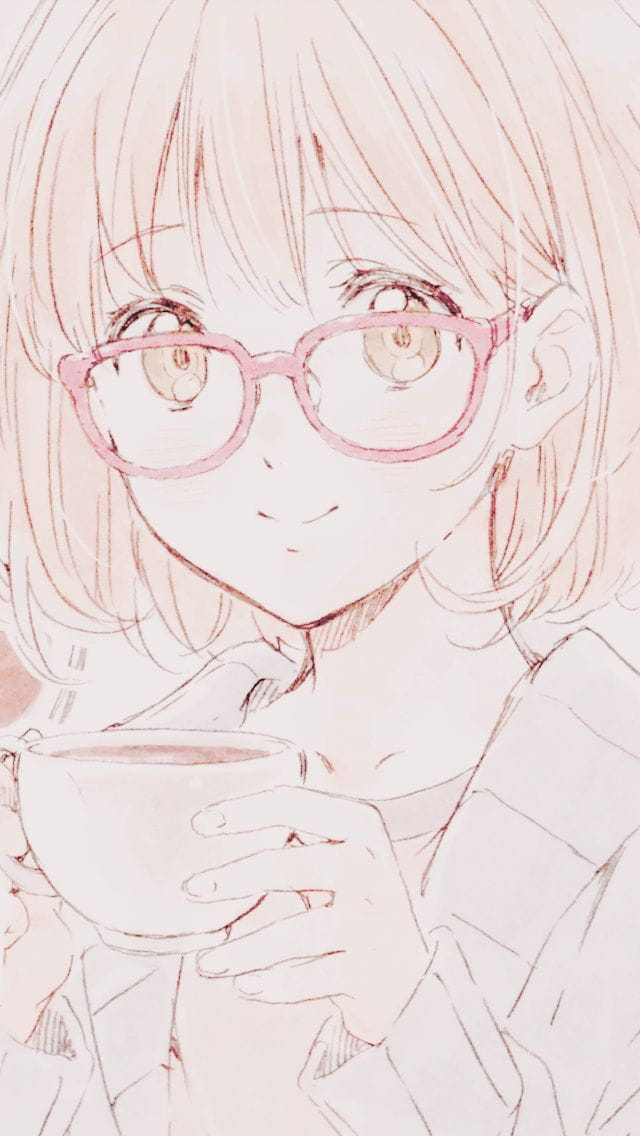 【手机壁纸】《境界的彼方》浅色系壁纸 你多久