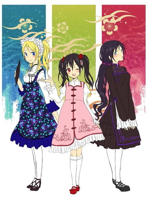 【手机壁纸】旗袍×洛丽塔！中华风洛丽塔美图鉴