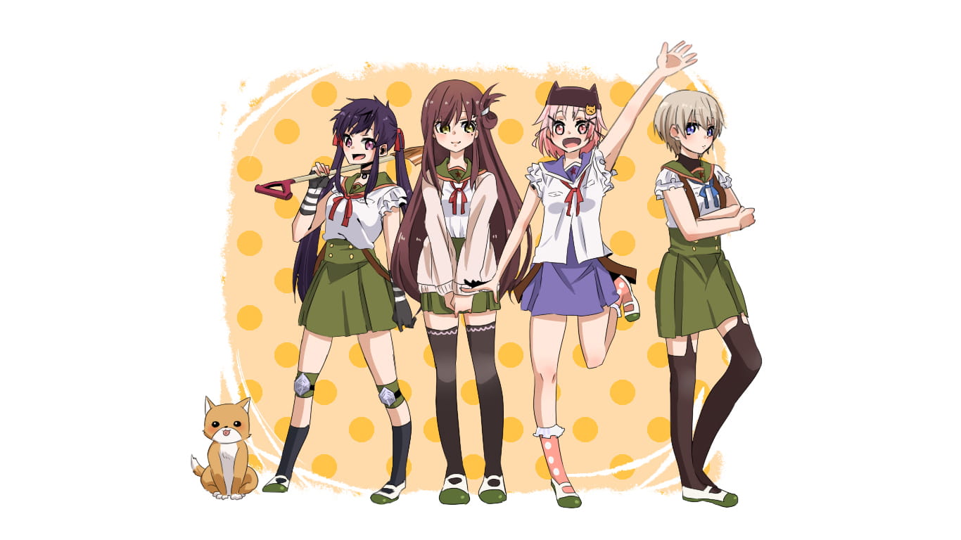 【电脑壁纸】学园孤岛电脑高清壁纸清凉来袭