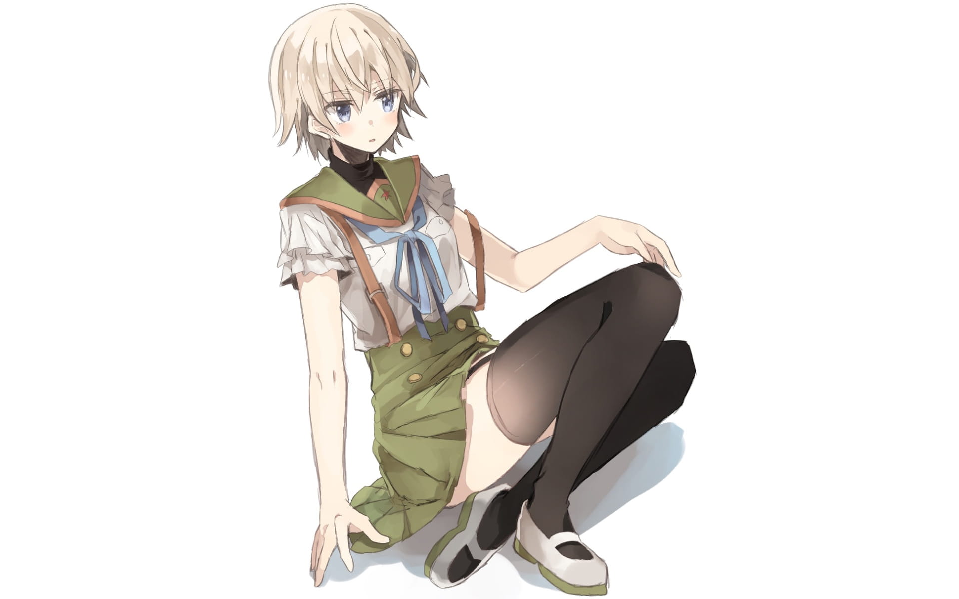 【电脑壁纸】学园孤岛电脑高清壁纸清凉来袭