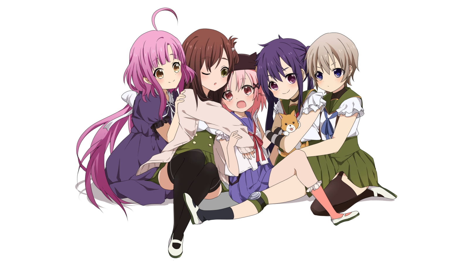 【电脑壁纸】学园孤岛电脑高清壁纸清凉来袭