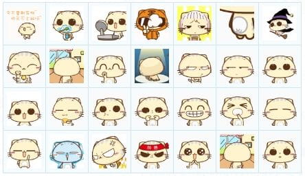 Q萌！CC猫qq表情包【70P】