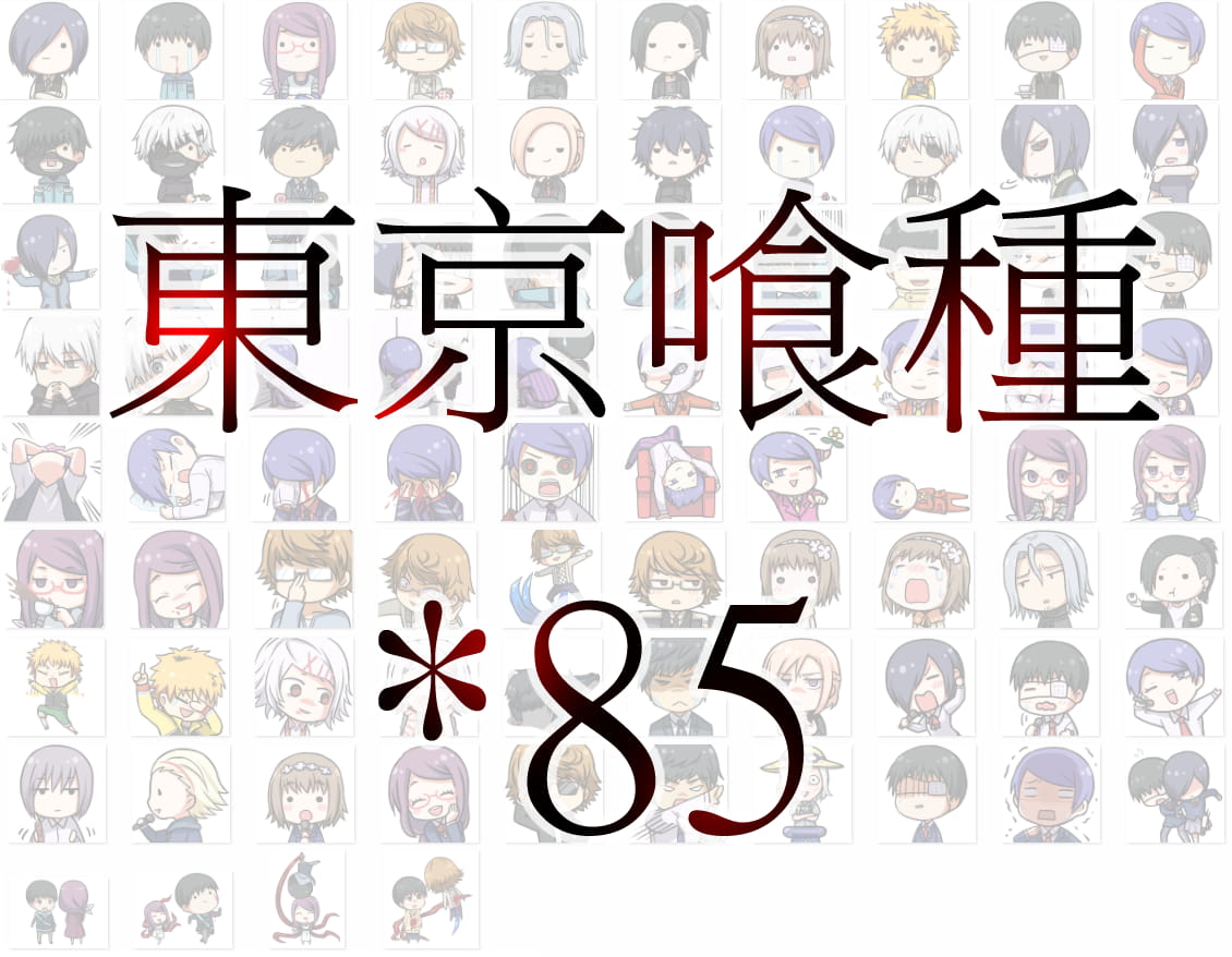 【表情包】东京中二吃货~东京搜查官表情包