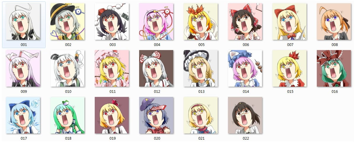 【表情包】小伙伴们都惊呆了之东方版