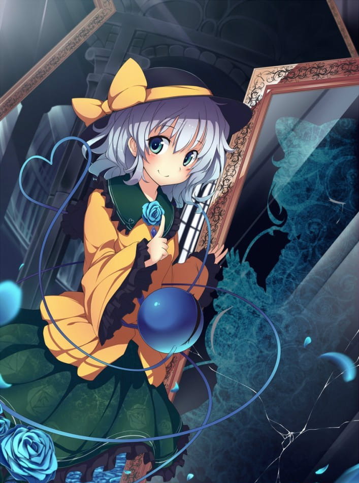 镜子与地面的反射 手机壁纸