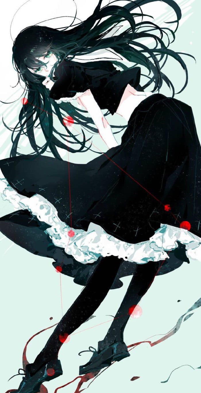 纯手绘！十二星座萌妹子壁纸