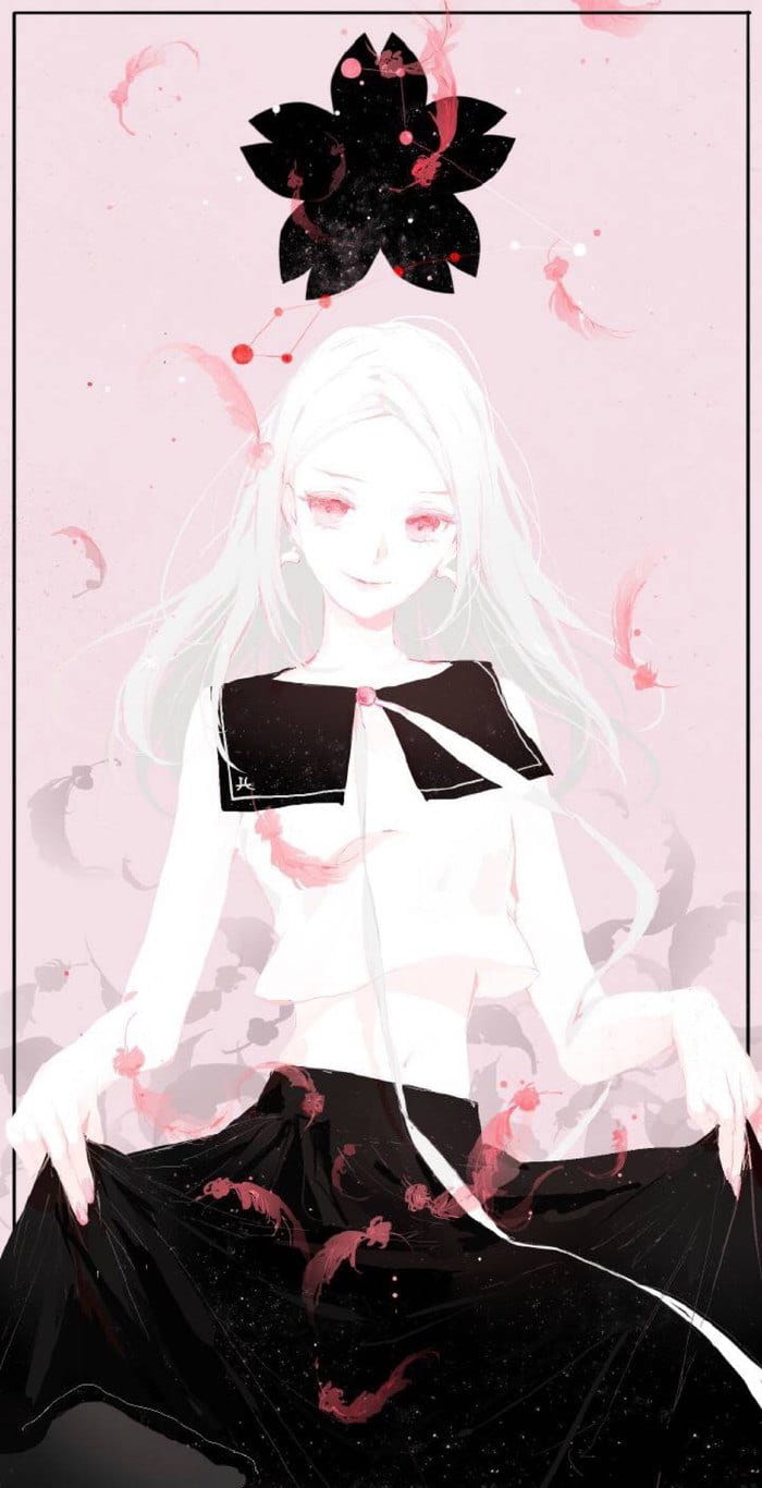 纯手绘！十二星座萌妹子壁纸