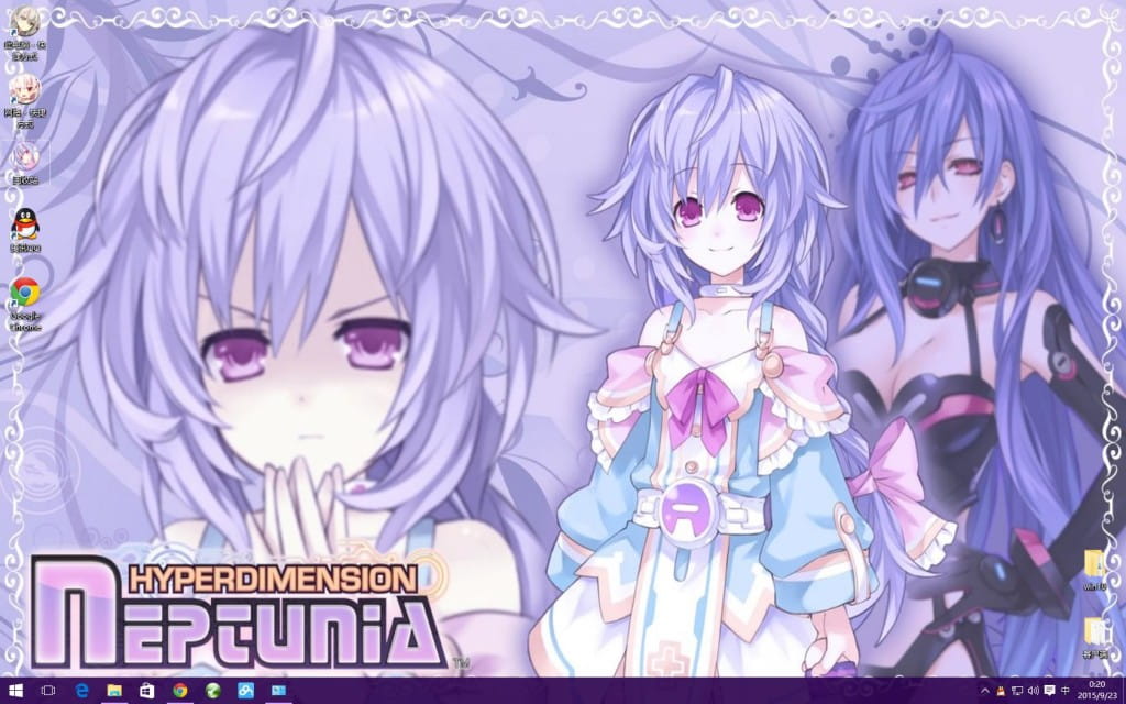 win10主题 超次元游戏 普普鲁特