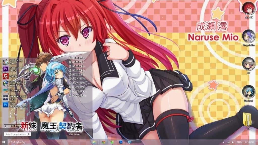 新妹魔王契约者Win10主题