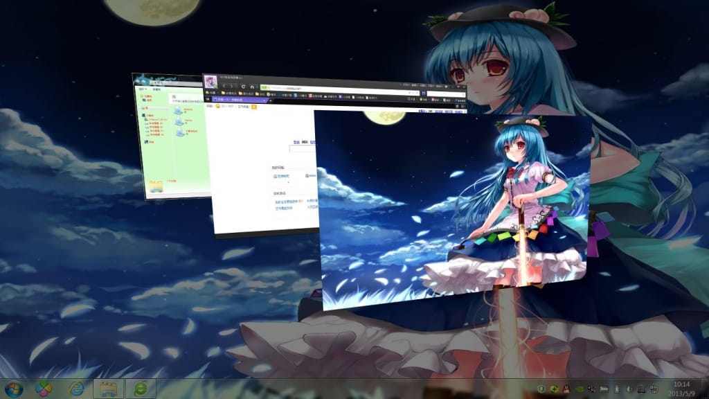 【win7主题】东方   比那名居天子