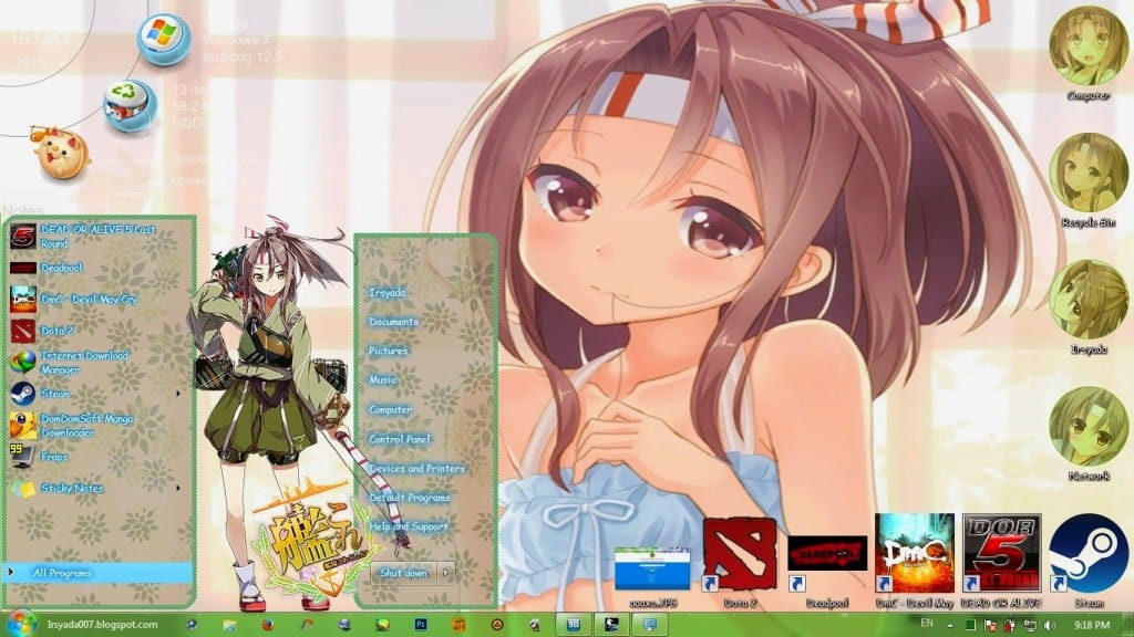 【win7主题】瑞凤-舰娘